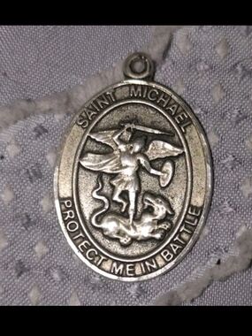 St Michael protect us pendant